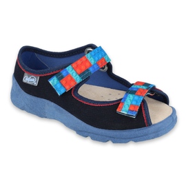 Scarpe per bambini Befado 869X140 rosso blu navy blu