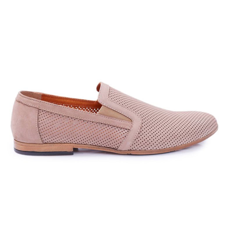 Mocassini Slip-On Bednarek Munero da uomo beige