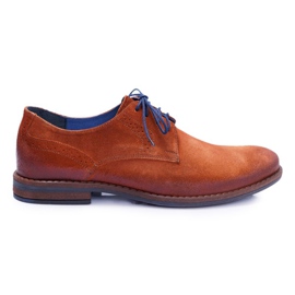 Scarpe casual in pelle da uomo Nikopol Camel Lajos marrone