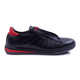 Bednarek Polish Shoes Scarpe brogue da uomo Bednarek Sport Leather Black Geos nero