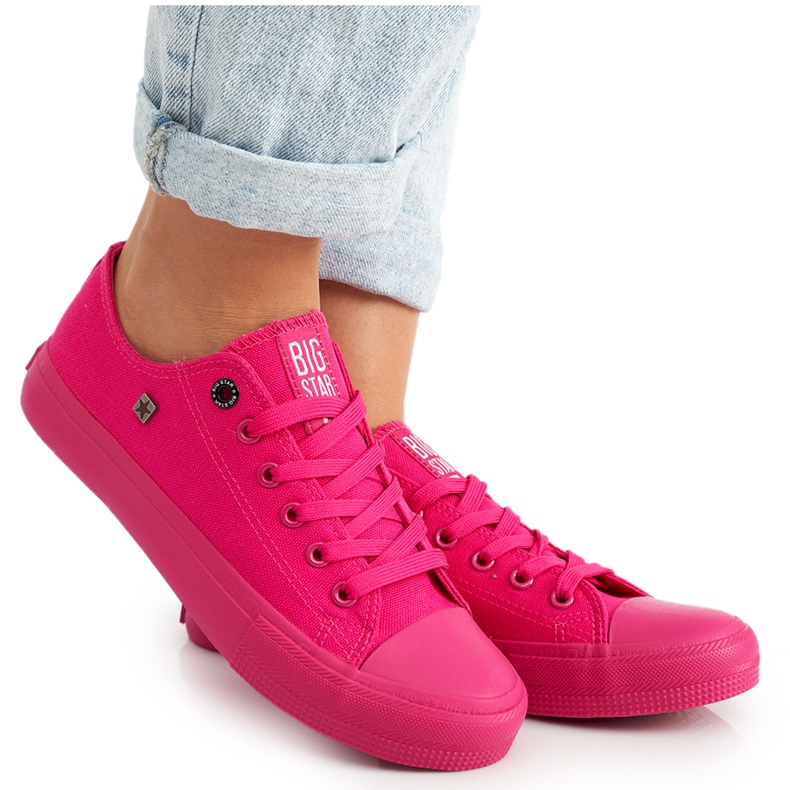 Sneakers Donna Big Star Fucsia AA274013 rosa