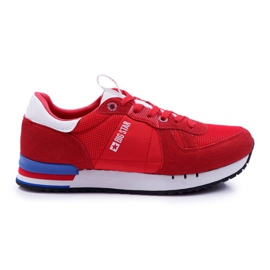 Scarpe Sportive Uomo Big Star Pelle Scamosciata Rosse DD174322 rosso