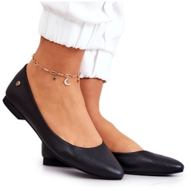 Maciejka Pelle Nero Donna Ballerine 04100