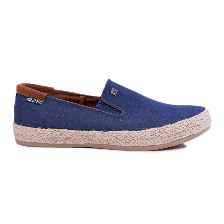 Sneakers Uomo Espadrillas Big Star Navy Blue DD174246 blu navy