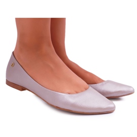 Ballerine da donna Maciejka Pelle Beige 04100