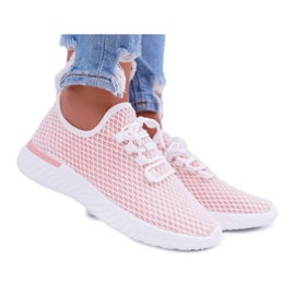 Scarpe Sportive Donna Mesh Rosa Fiance