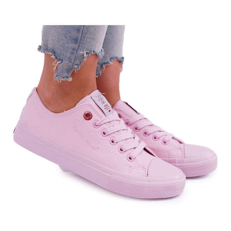 Sneakers Donna Cross Jeans Rosa DD2R4033