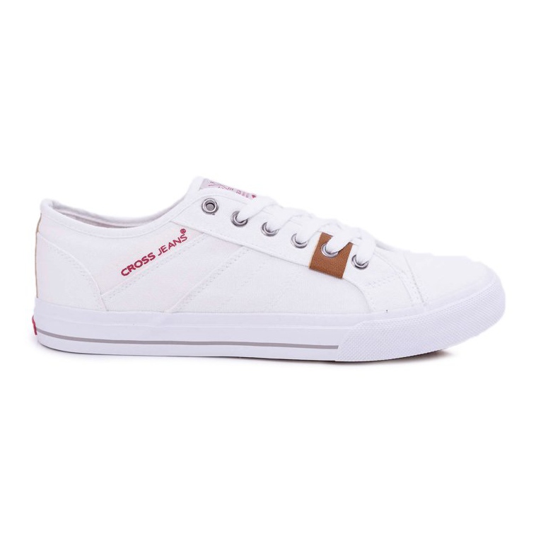 Sneakers Uomo Classic Cross Jeans Tessuto Bianco DD1R4029 bianca