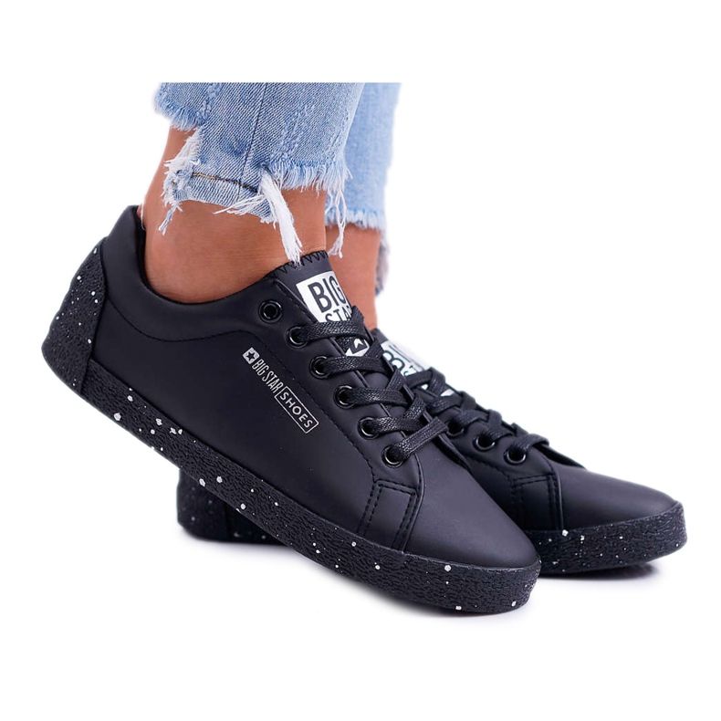 Sneakers da donna Big Star Grey Star Black AA274A008 nero