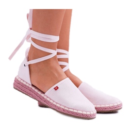 Espadrillas da donna Big Star On The Pink Platform DD274A192 rosa