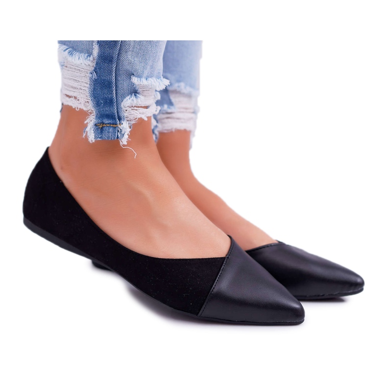 EVE Ballerine nere Tergo da donna nero