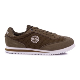 Scarpe Sportive Uomo Big Star Khaki DD174088 verde