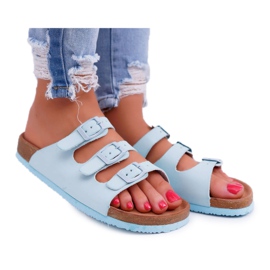 Pantofole Donna Azzurro Big Star DD274137 blu