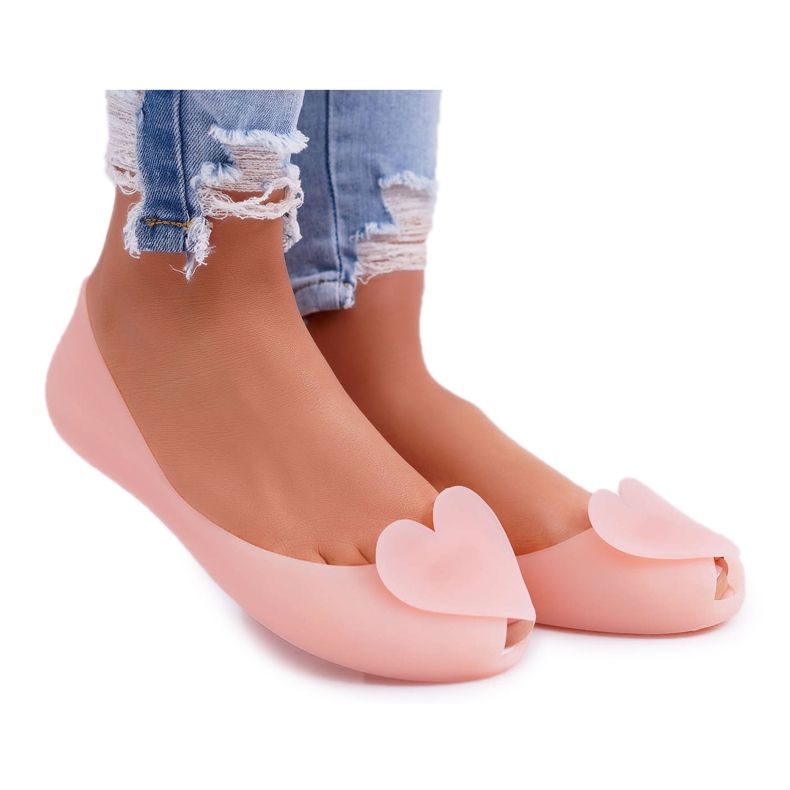 Ballerine rosa da donna Meliski Hearts Opacify