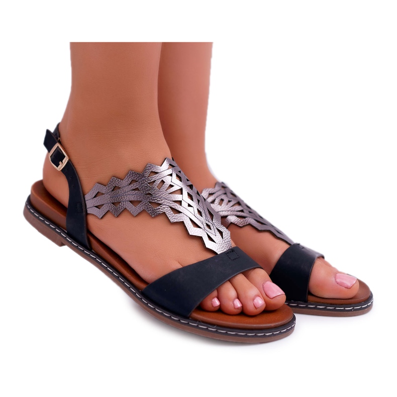Sandali Bassi da Donna Sergio Leone SK011 Nero Lirielle