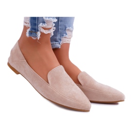 Mocassini Donna Lu Boo Beige Magnus