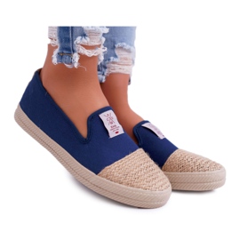 Espadrillas da donna Cross Jeans Blu Navy DD2R4046