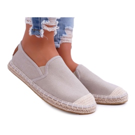 Espadrillas Donna Cross Jeans Grigi DD2R4104 grigio