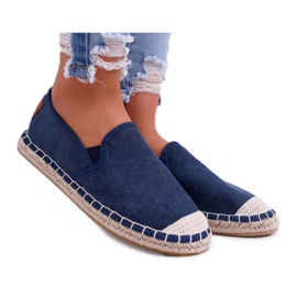 Espadrillas da donna Cross Jeans Blu Navy DD2R4108