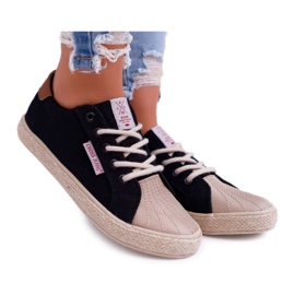 Sneakers Donna Cross Jeans Nere DD2R4093 nero