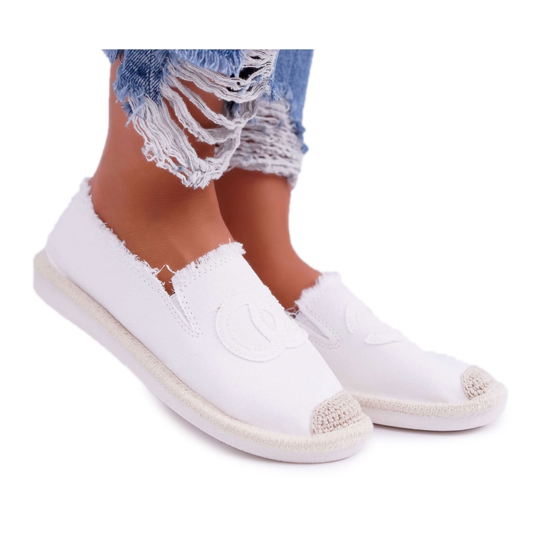 PS1 Espadrillas da donna White Flaure bianca