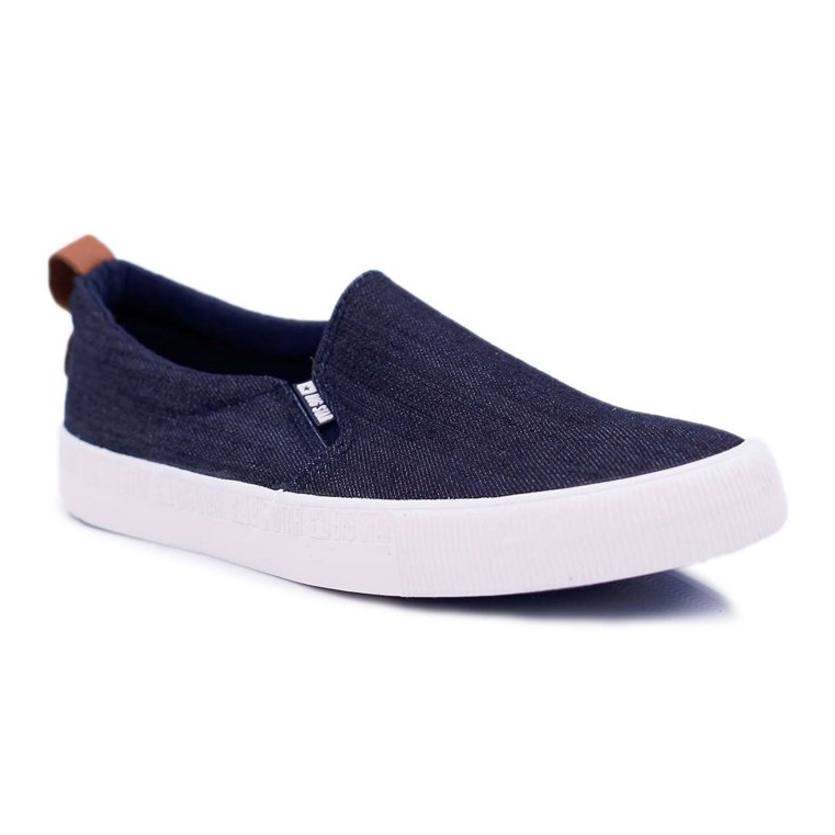 Sneakers da uomo Big Star Jeans Navy Blue DD174161 blu navy