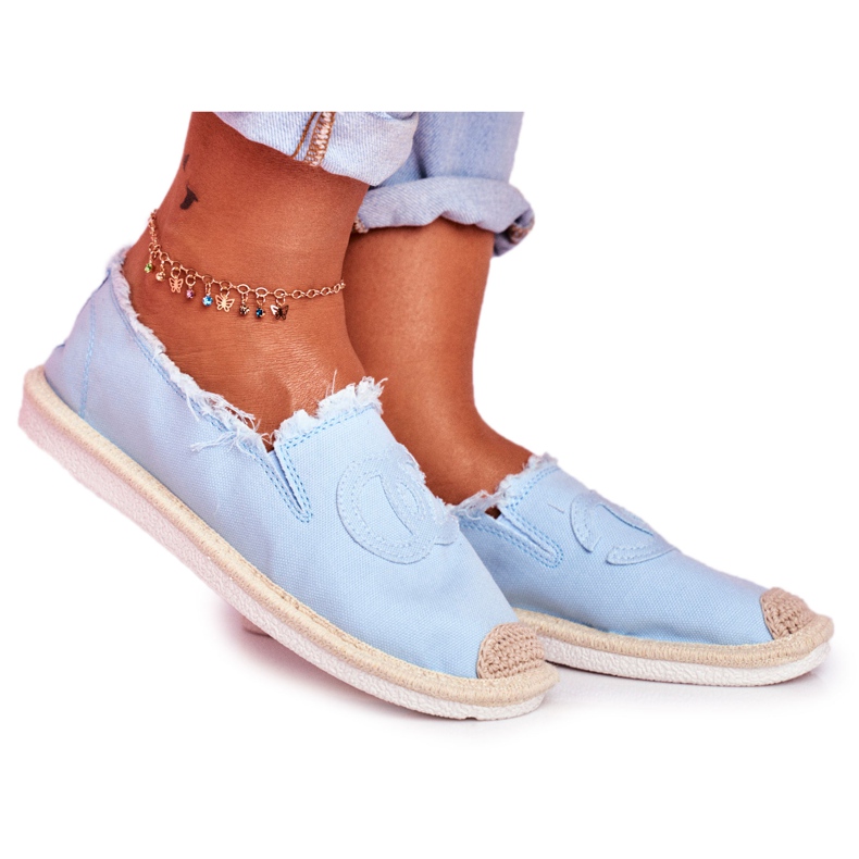 PS1 Espadrillas blu da donna Flaure