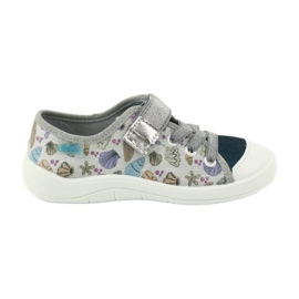 Scarpe per bambini Befado 251X145 grigio multicolore verde