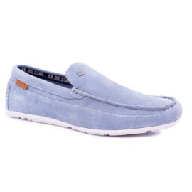 Mocassini Uomo Big Star Blu DD174421