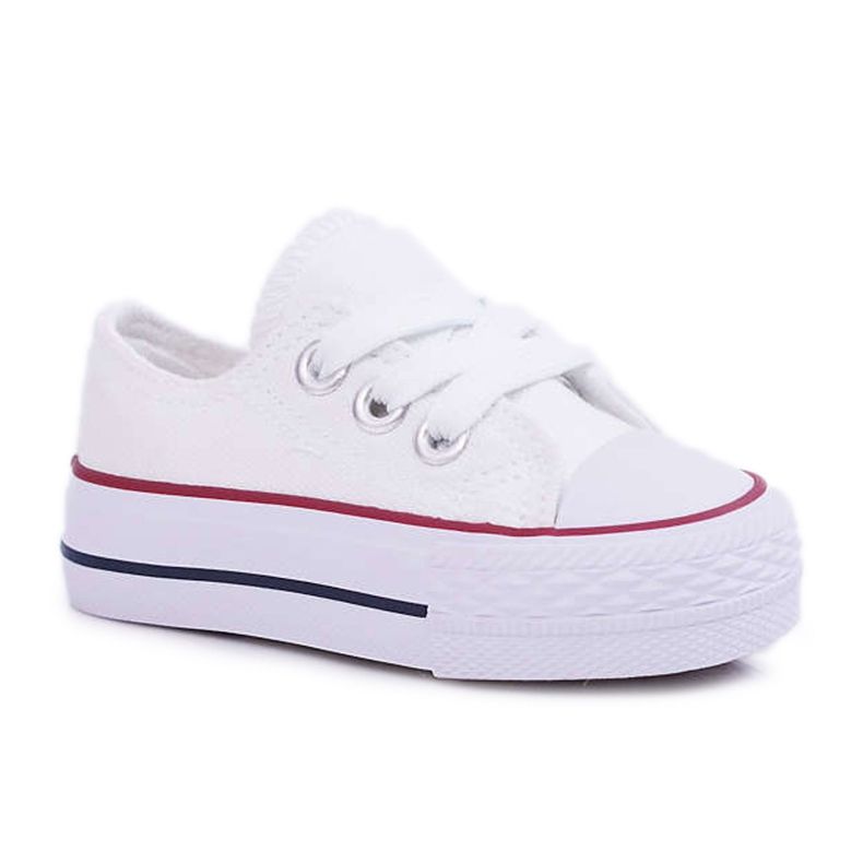FRROCK Sneakers classiche da bambino Filemon bianche bianca