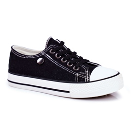 EVE Sneakers Bambini Nere Justika nero