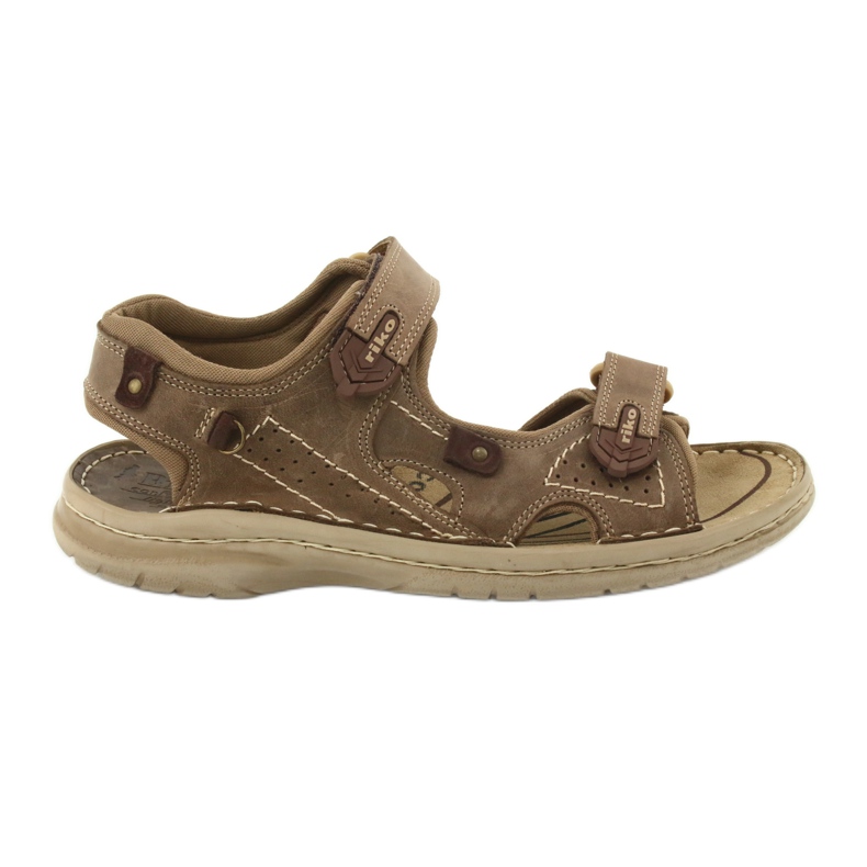 Riko 552 sandali uomo comfort beige