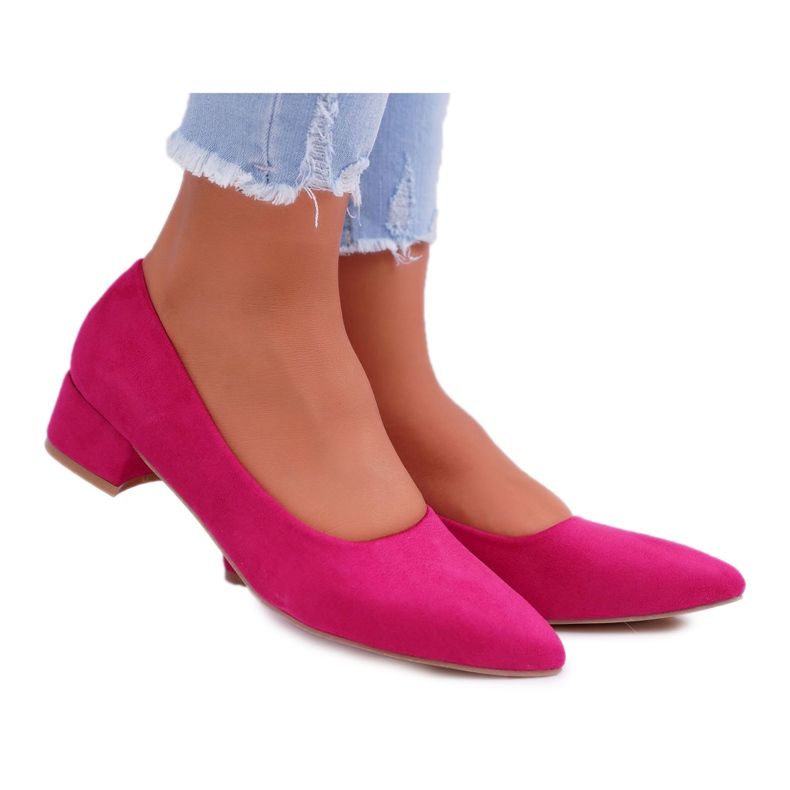 PS1 Décolleté Classiche Donna Scamosciato Fucsia Rheya rosa
