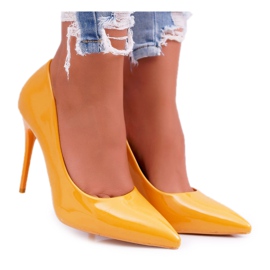 PS1 Scarpe col tacco alto da donna Yanna gialle giallo