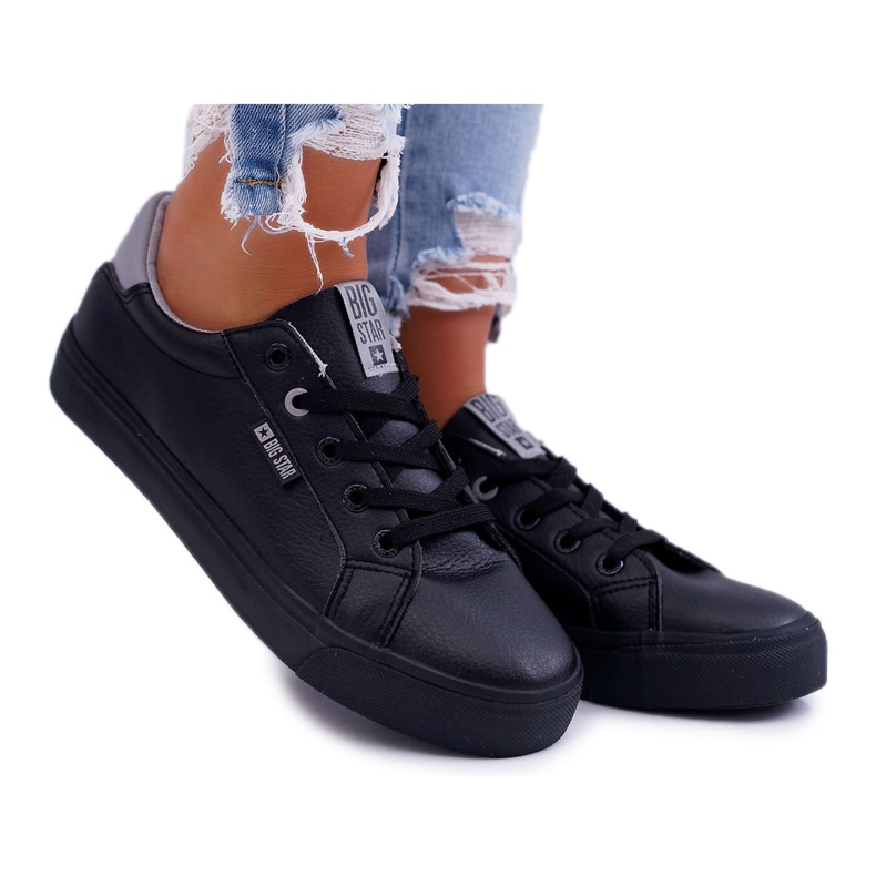 Sneakers Donna Big Star Nere EE274314 nero