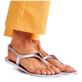 HV Sandali da tempesta argento da donna grigio