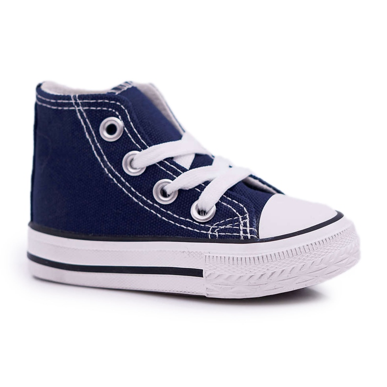FRROCK Sneakers Alte Classiche Per Bambini Blu Navy Filemon