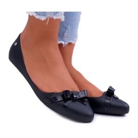 HV Ballerine in gomma nera da donna Meliski Syntha nero