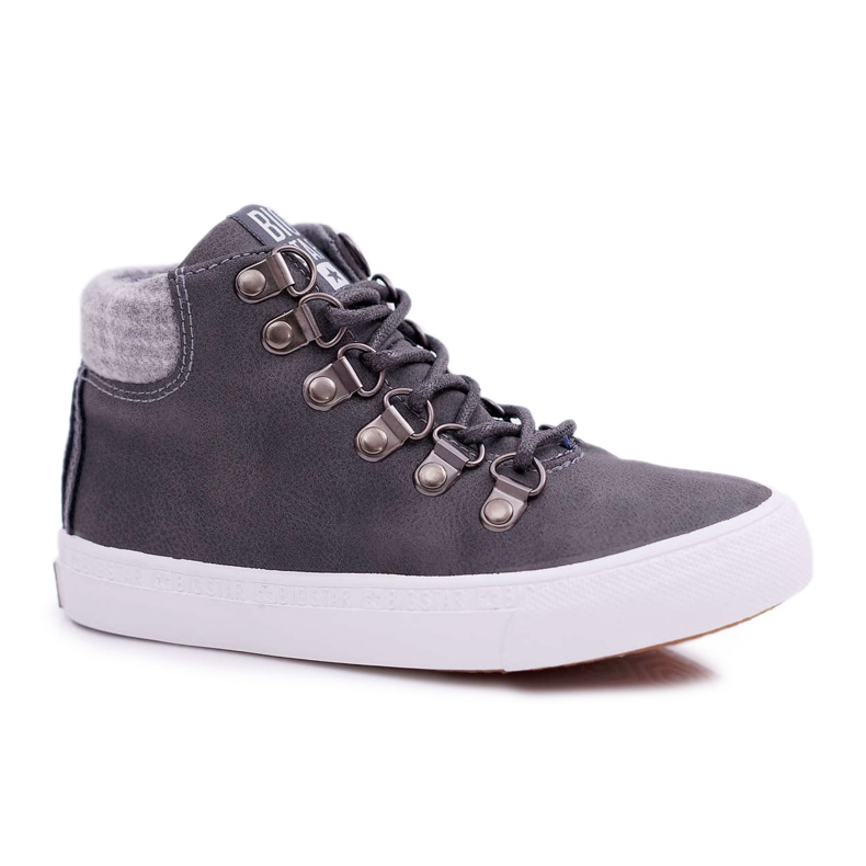 Scarpe da bambino per bambini Sneakers Big Star Grigie EE374040 grigio
