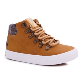 Sneakers da bambino Big Star Camel EE374039 marrone