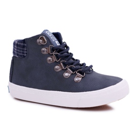 Sneakers da bambino Big Star Navy Blue EE374038 blu navy