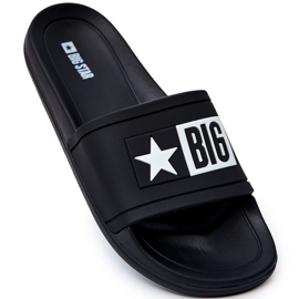 Pantofole Uomo Big Star Gomma Nera DD174699 nero