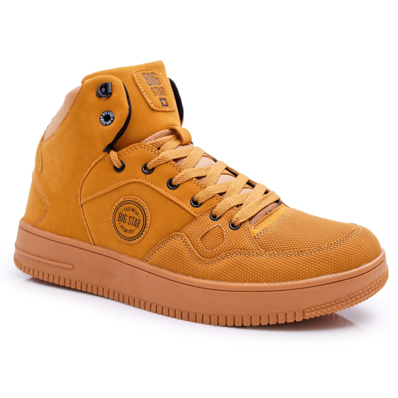 Scarpe Sportive Uomo Big Star High Camel EE174432 marrone