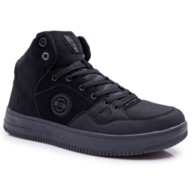 Scarpe Sportive Uomo Big Star Alte Nere EE174433 nero