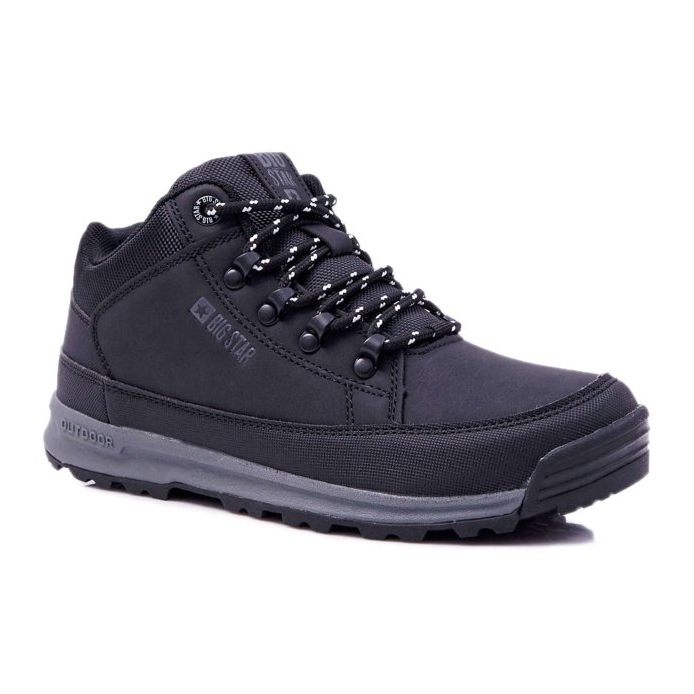 Scarpe Trekking Uomo Big Star High Outdoor Nere EE174465 nero