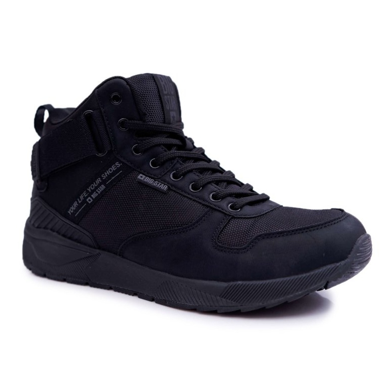 Scarpe Sportive Uomo Big Star High Outdoor Nere EE174461 nero