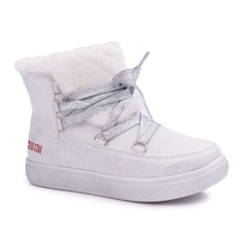 Stivali da bambina Big Star White EE374079 bianco