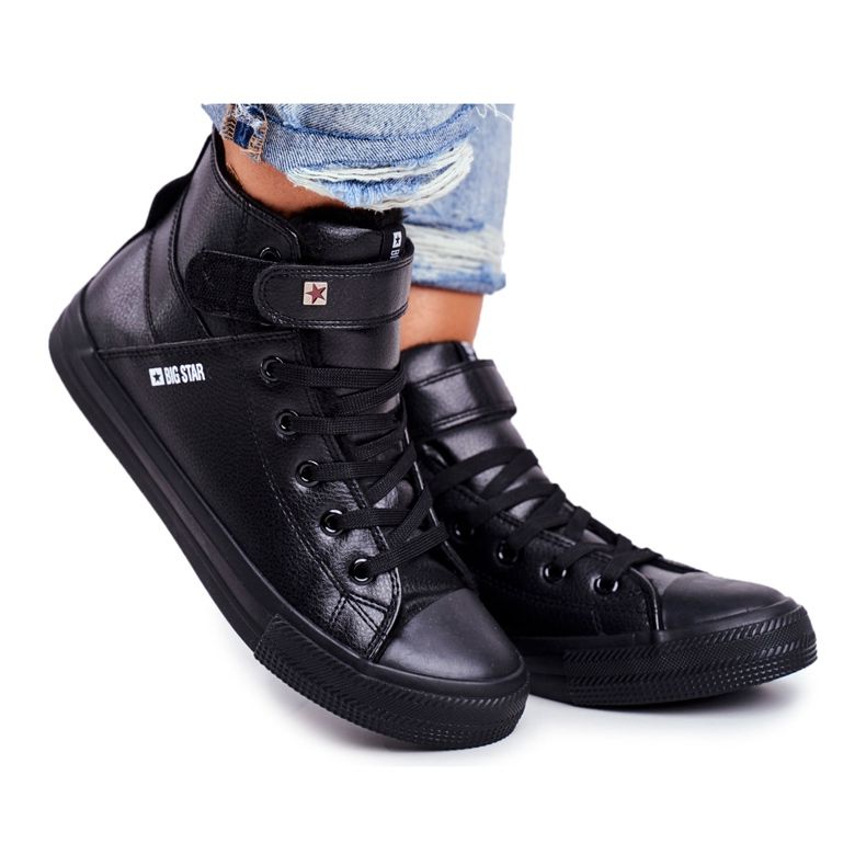 Sneakers da donna Big Star Warm Black V274542FW nero
