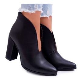 SEA Stivali Donna Con Tacco Slip On Black Mantana nero