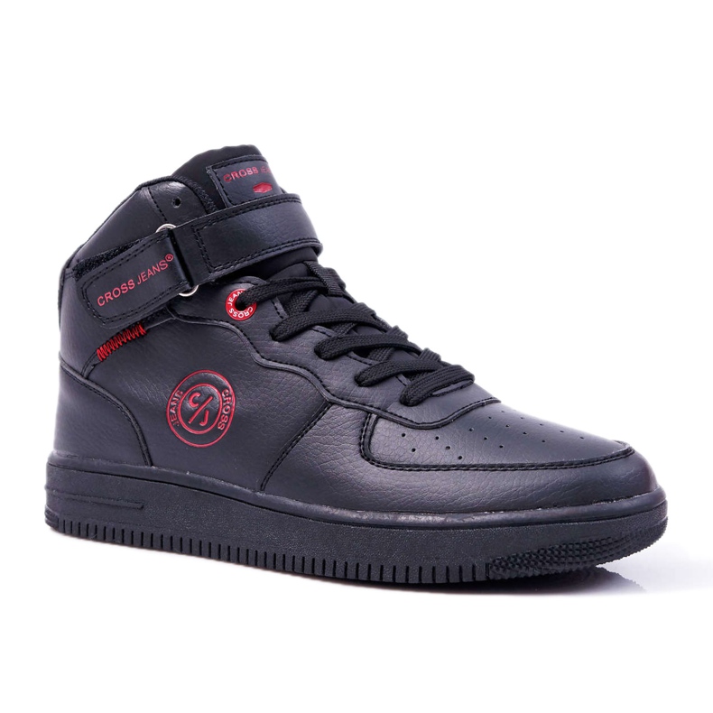 Sneakers Donna Cross Jeans Alta Nere EE2R4147C nero